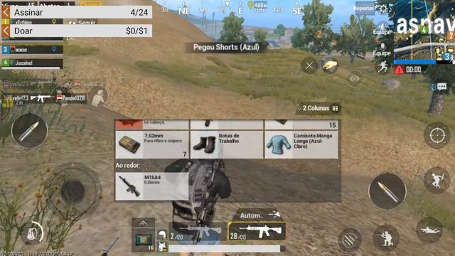 PUBG MOBILE 2018 JOGANDO COM ESCRITOS смотреть онлайн
