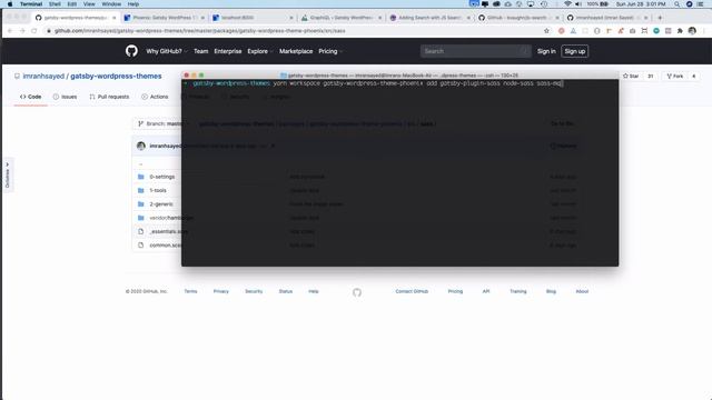 #24 Gatsby SASS Plugin | gatsby-plugin-sass | Using sass | Gatsby WordPress Theme tutorial смотреть онлайн