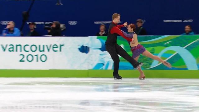 Ice Dance Figure Skatin - Compulsory Dance - Vancouver 2010 Winter Olympics
