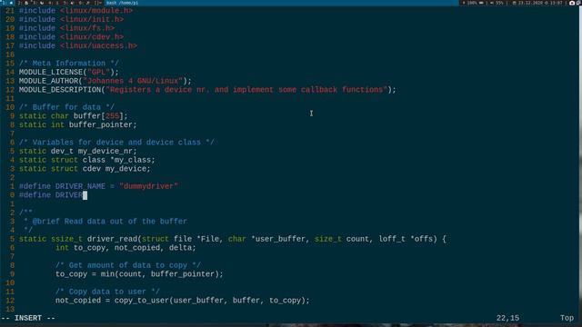 Let's code a Linux Driver - 3_ Auto Device File creation & Read- Write-Callbacks смотреть онлайн