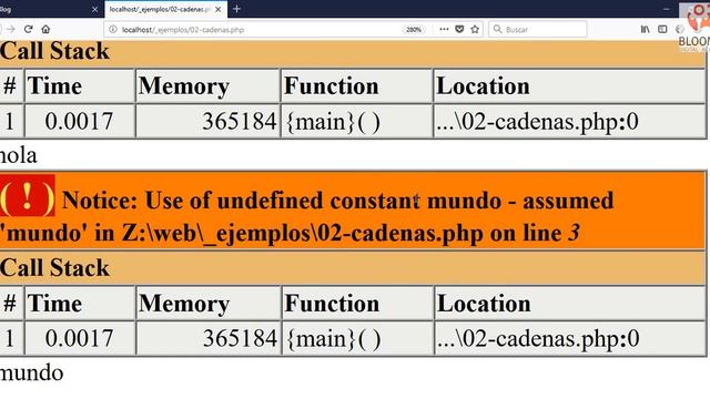 Curso BackEnd U1·13 - Mostrar mensajes en la web con echo y print - PHP смотреть онлайн