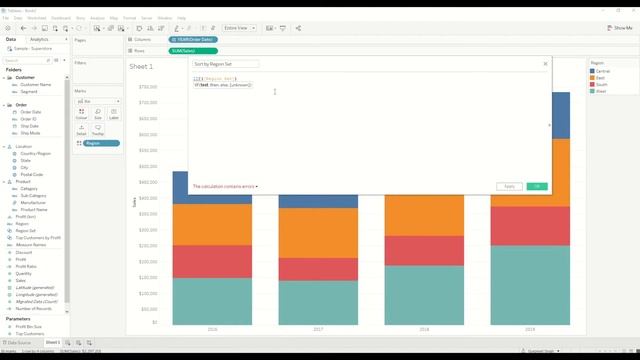 How to Reorder or Sort Stacks in a Stack Bar Chart: Tableau Tips and Tricks смотреть онлайн