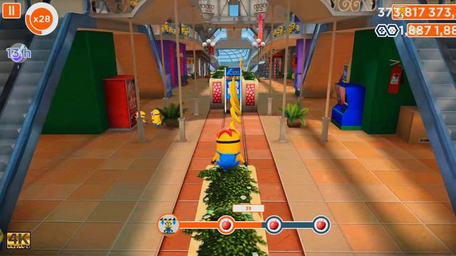 Minion Rush Vampire Minion Starfish Minion And Mom Minion At The Arctic Base | LEVEL 398-400 | 4K