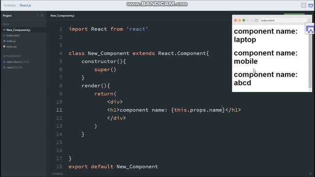 REACT TUTORIAL (for beginner) (STATE & PROPS)! PART 2 смотреть онлайн