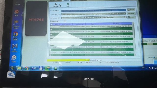 Vivo 1808 Y81 сброс пароля, графического ключа, remove password, FRP смотреть онлайн