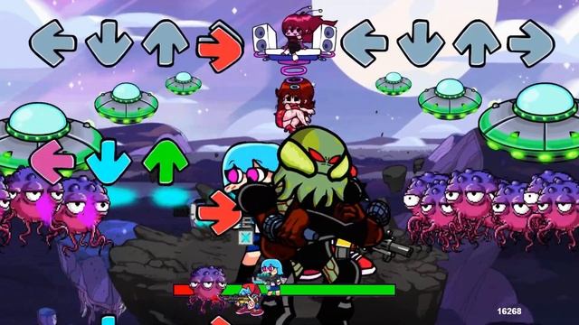 Friday Night Funkin' But Sky , BF fighting Aliens [Hard] смотреть онлайн