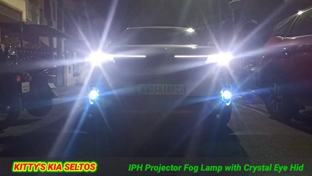 KIA SELTOS MODIFIED IPH PROJECTOR CRYSTAL EYE & ZIMMER смотреть онлайн