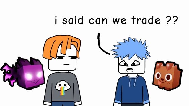 Trading in Roblox pet simulator смотреть онлайн
