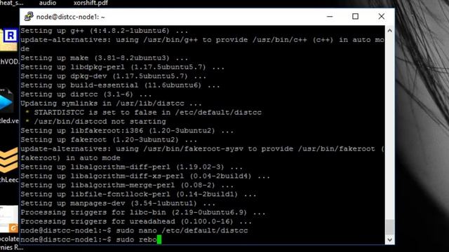 Quick and dirty Distcc setup tutorial: Part 1 смотреть онлайн