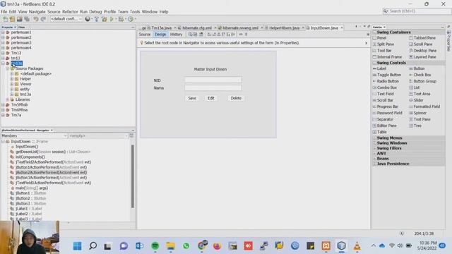 CREATE NEATBENS PROJECT WITH HIBERNATE FRAMEWORK - SAVE,DELETE,EDIT смотреть онлайн
