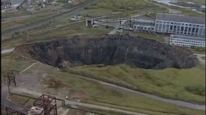 Провал в городе Березники (failure in