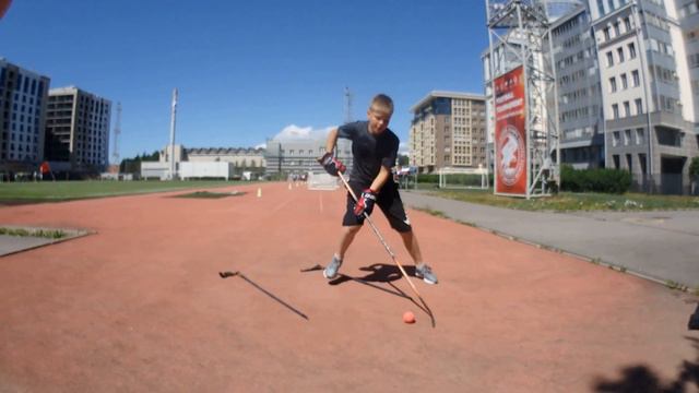 Ситников Мирон 2008 г.р. Дриблинг в движении. Тренировка Коннора Макдэвида. Connor McDavid Training