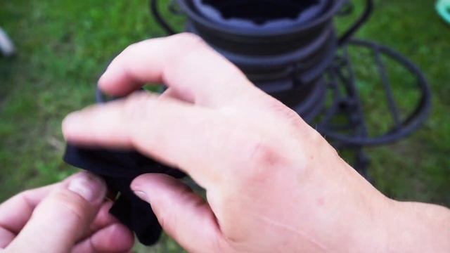 ПЕЧЬ ДЛЯ КАЗАНА из автомобильных дисков своими руками. смотреть онлайн