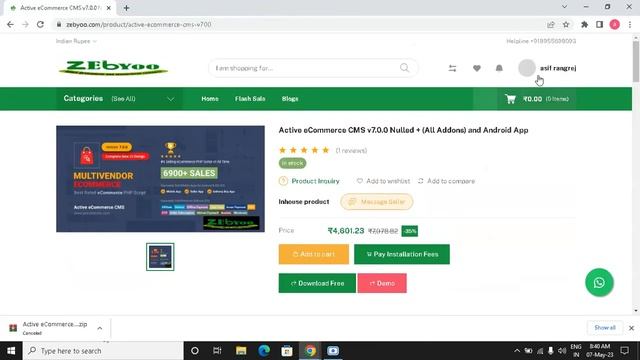Active ECommerce CMS V7 0 0 Nulled + All Addons And Android App