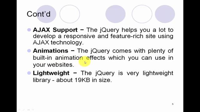 Introduction to JQuery,Lec-1 |JQuery tutorial for beginners in Urdu/Hindi| смотреть онлайн