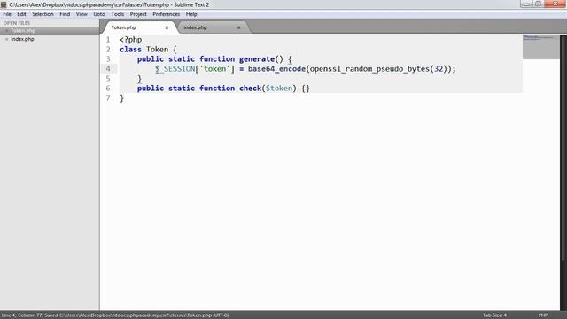 PHP Cross Site Request Forgery Protection 215 Part 2 смотреть онлайн