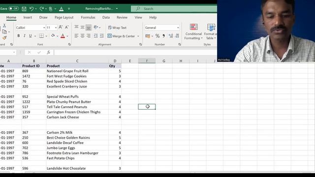 How to remove blank rows in Excel | Marathi | Excel tutorial in Marathi смотреть онлайн