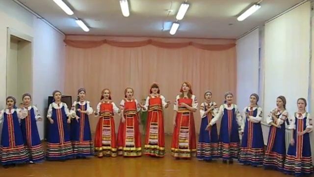 461 Студия народной песни Калинушка г Ульяновск Я на печке молотила смотреть онлайн