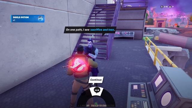 FORTNITE Dark Jonesy The Oracle Speaks Stage 5 - Return the Spirit Vessel to the Oracle Walkthrough смотреть онлайн