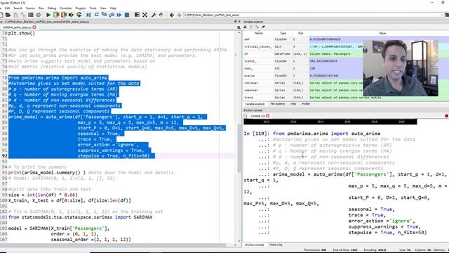 163 - An introduction to time series forecasting - Part 3 Using ARIMA in python смотреть онлайн
