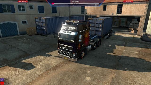 [Euro Truck Simulator 2] - Парочка вечерних рейсов смотреть онлайн