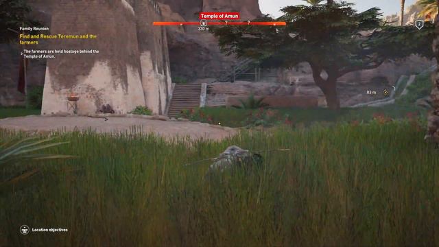 Assassin’s Creed Origins - 100% Walkthrough Part 4 [PS4] – Side Quest: Family Reunion (Hard) смотреть онлайн