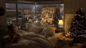 ВИД из окна / УЮТНАЯ спальня / ГОРОДСКАЯ ярмарка / Приятная МУЗЫКА / ХОРОШЕЕ настроение...