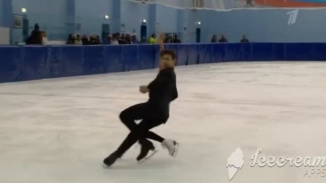 Ольга Мамченкова и Марк Волков. Контрольные прокаты 2019 смотреть онлайн