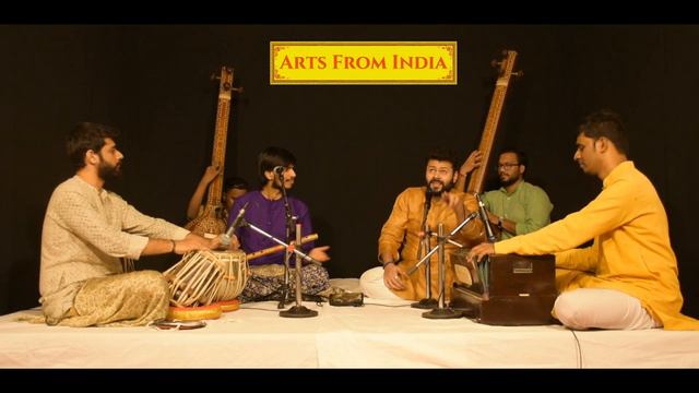 Flute and Vocal Jugalbandi: Bhagyesh Marathe, Akash Satish, Tejovrush Joshi and Siddhesh Bicholkar смотреть онлайн