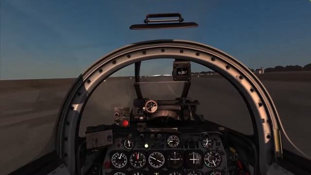 DCS World. F -89F Sabre. Запуск и взлёт смотреть онлайн