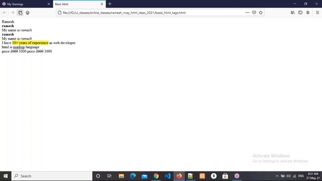 HTML5/CSS3/BOOTSTRAP tutorials || Demo - 4 || by Mr. Ramesh On 27-05-2021 @8AM IST смотреть онлайн
