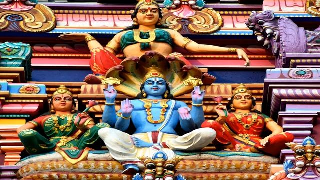 Om Namo Bhagwate Vasudevaya Namaha - Lord Vishnu Mantra смотреть онлайн