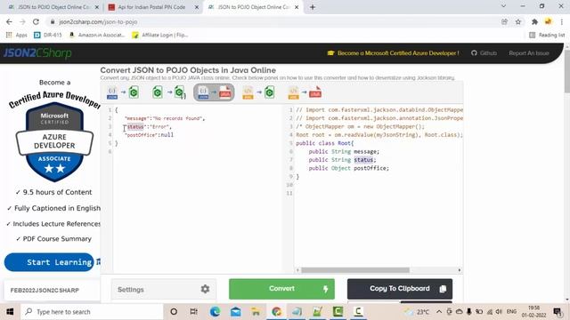 Json to Pojo Converter Online | Json to Java Class Generator | Json to Bean Class | json2csharp.com смотреть онлайн