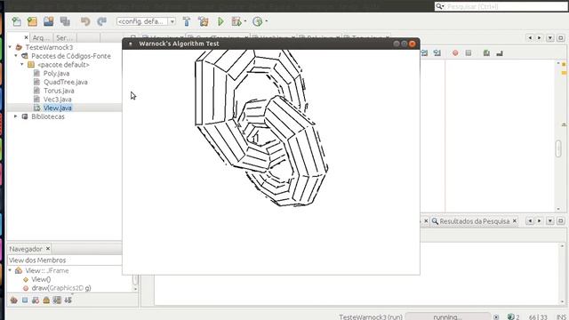 Java 3D from scratch - Warnock's algorithm test (quadtree) смотреть онлайн