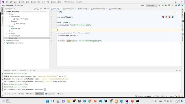 PHP MVC Session 1 смотреть онлайн