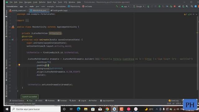 Formulas Matemáticas con latex en android studio смотреть онлайн