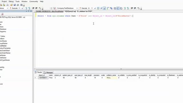 MSSQL - How to check if column in table exists смотреть онлайн