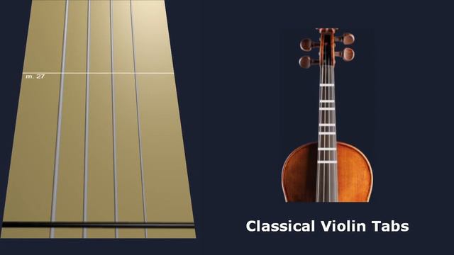 Rondo Alla Turca (Turkish March) - Mozart - Violin Tab
