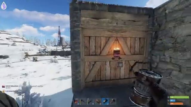 Очень скрытый подземный электрический дом в Rust/Раст смотреть онлайн