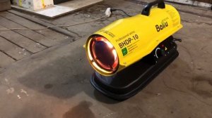 Запуск дизельной пушки  BALLU BHDP-10