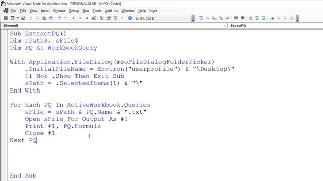 Power Query feat VBA: множественное извлечение кода запросов PQ смотреть онлайн