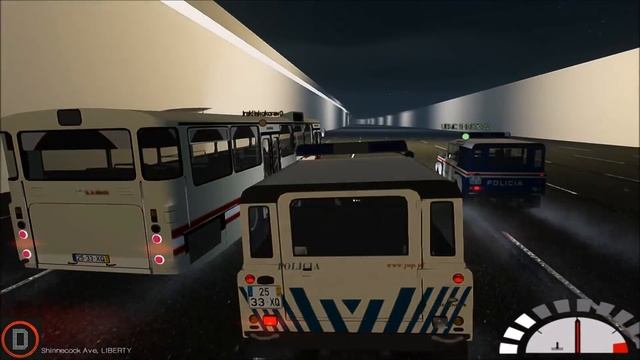 Ferrari music vs Mercedes vs POLICE Chase 8 lane HighWay GTA mods смотреть онлайн