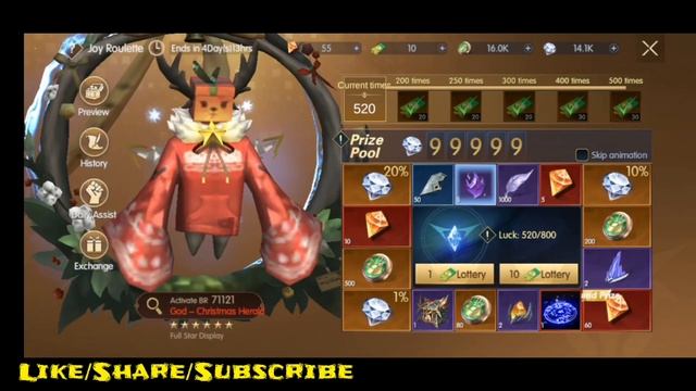 Spend 45k Diamonds in Roullete Joy | Chronicle Of Infinity смотреть онлайн