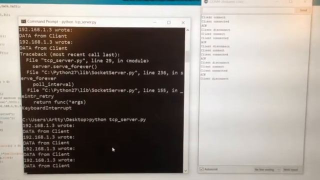 [Group13] TCP Ethernet Module ENC28J60 with Arduino смотреть онлайн