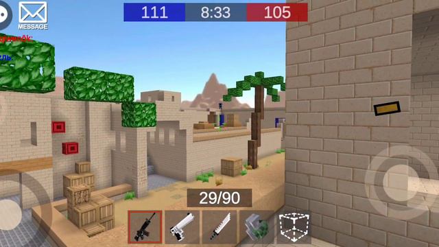 Тренировка против клана Т34 в Pixel Combats 2 смотреть онлайн