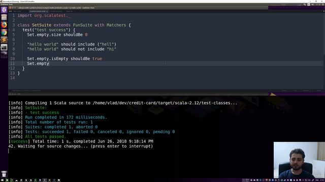 Homegrown #Scala Collections - Part 2 - Crash Course - Unit Testing with ScalaTest смотреть онлайн