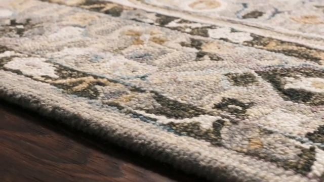 Beatty Rug in Grey & Ivory by Loloi II смотреть онлайн