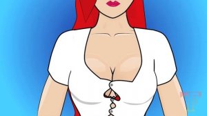 Breast Expansion in Blouse