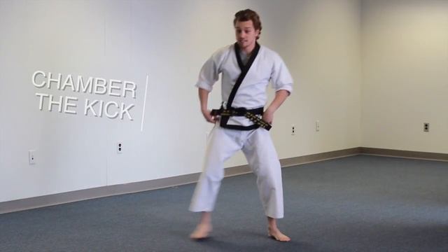Taekwondo Basics: Hopping Side Kick смотреть онлайн