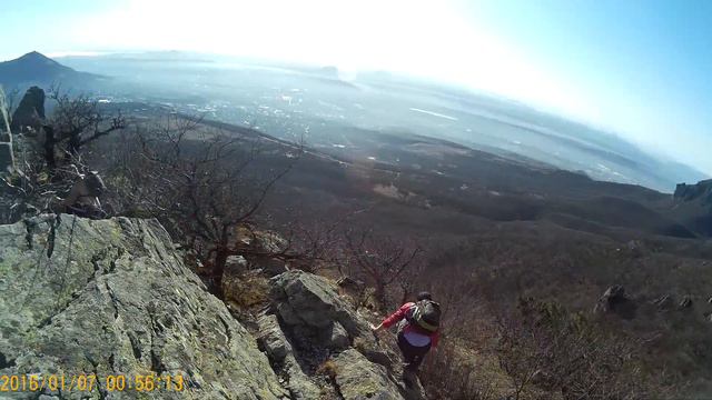 Бештау, козьи скалы.